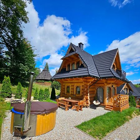 Goralska Chatka 3 Highland Cottage - Jacuzzi, Sauna, Split Ac, Private Parking, Mountains View Zakopane Ngoại thất bức ảnh