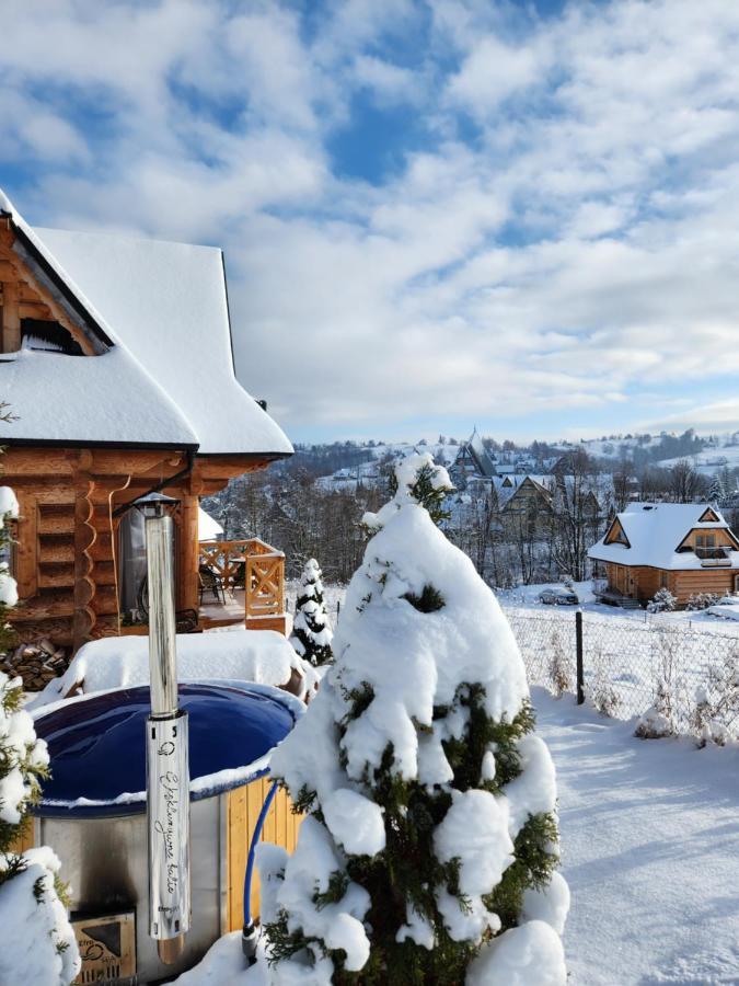 Goralska Chatka 3 Highland Cottage - Jacuzzi, Sauna, Split Ac, Private Parking, Mountains View Zakopane Ngoại thất bức ảnh
