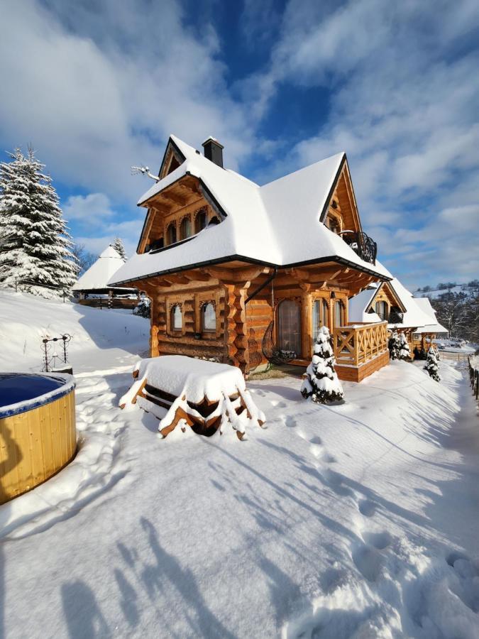 Goralska Chatka 3 Highland Cottage - Jacuzzi, Sauna, Split Ac, Private Parking, Mountains View Zakopane Ngoại thất bức ảnh