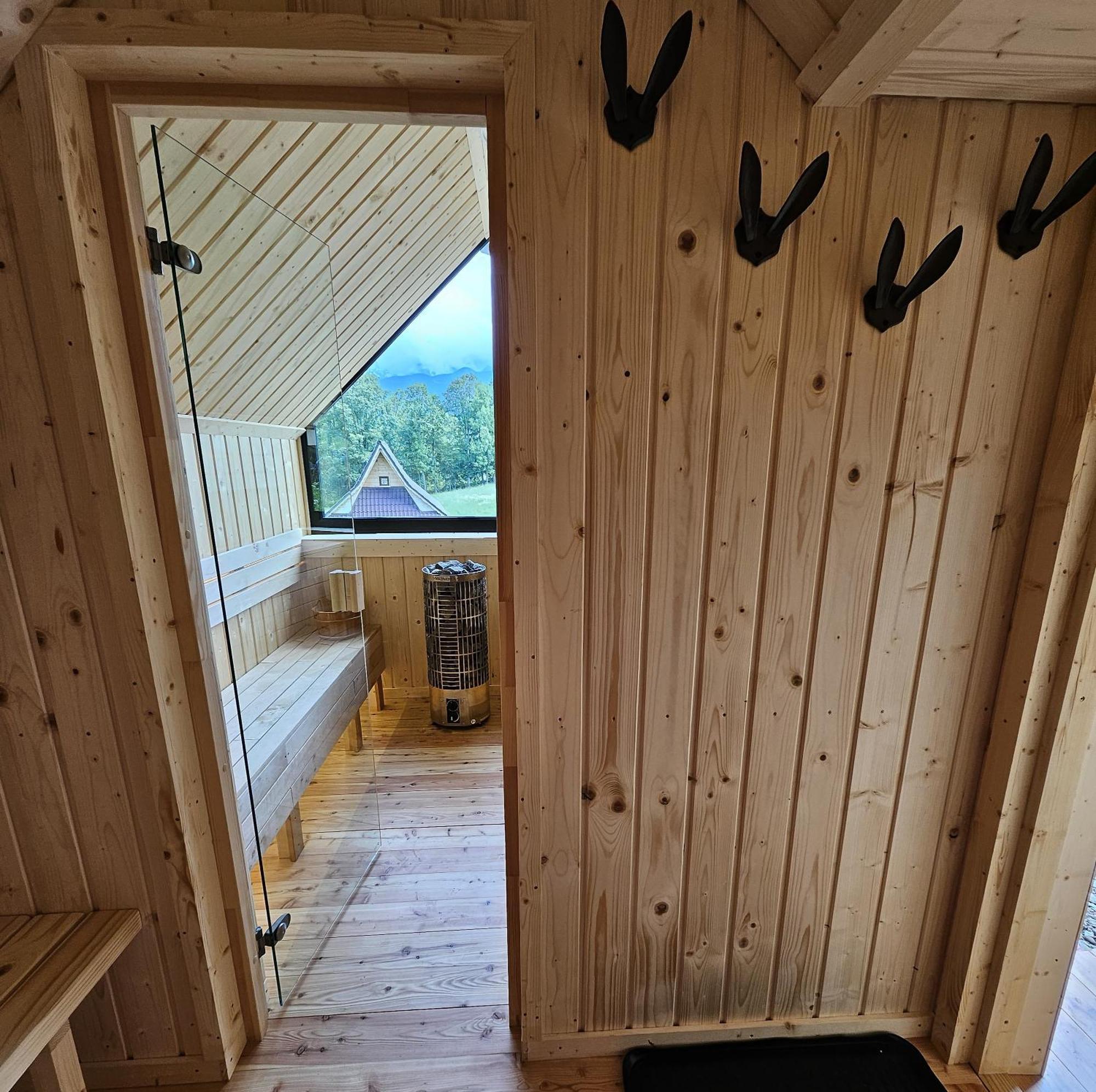 Goralska Chatka 3 Highland Cottage - Jacuzzi, Sauna, Split Ac, Private Parking, Mountains View Zakopane Ngoại thất bức ảnh