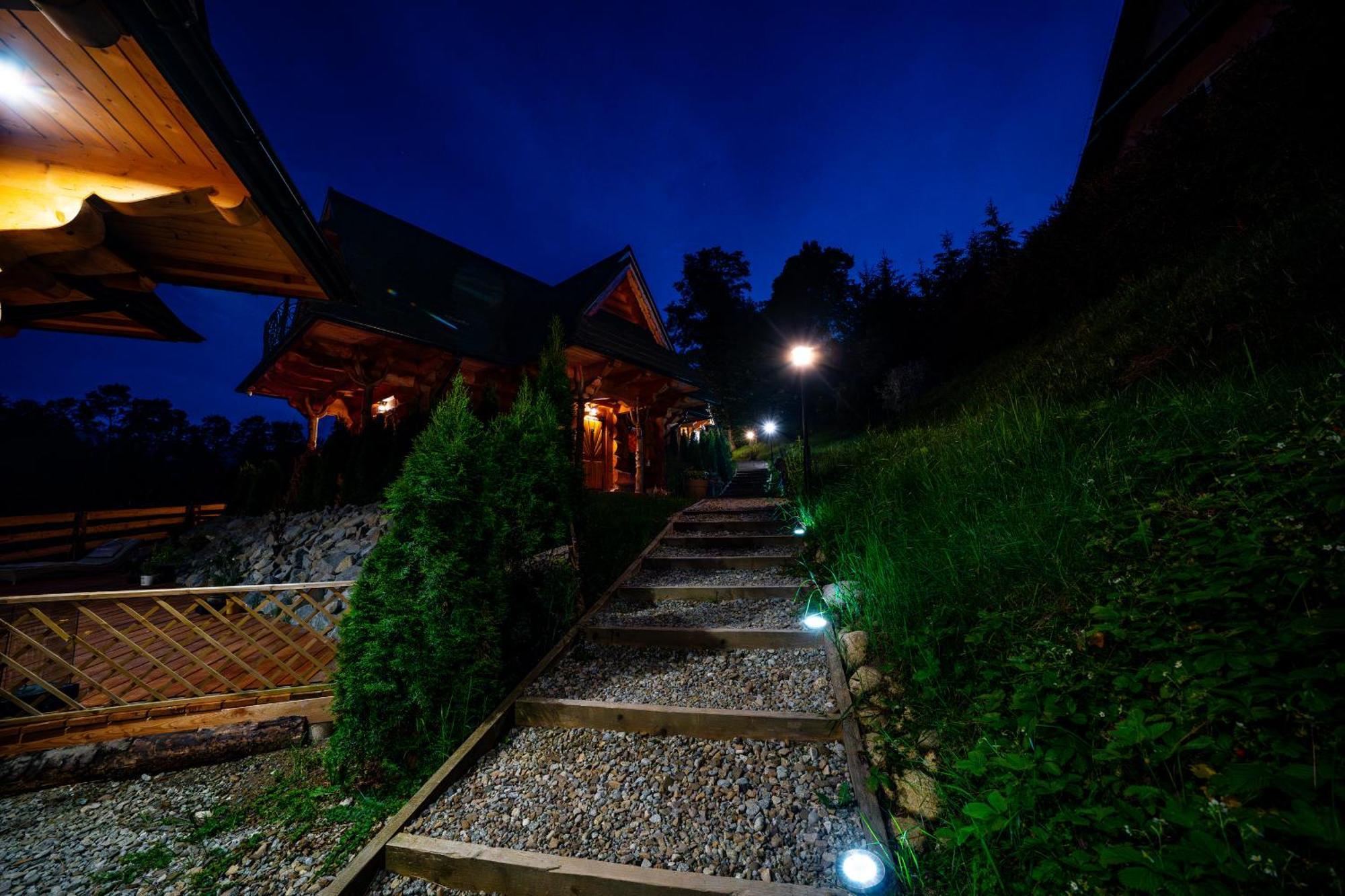 Goralska Chatka 3 Highland Cottage - Jacuzzi, Sauna, Split Ac, Private Parking, Mountains View Zakopane Ngoại thất bức ảnh