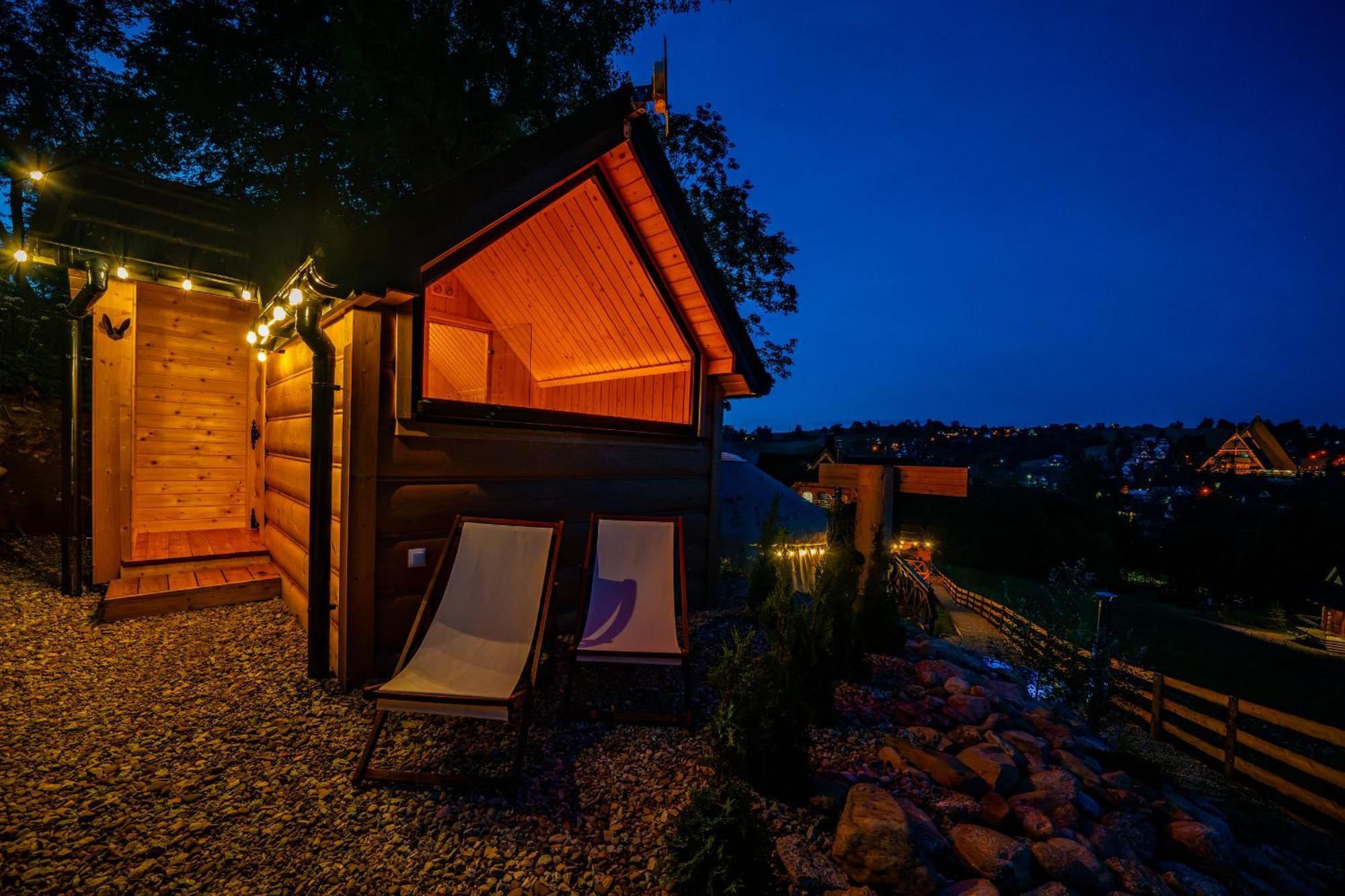 Goralska Chatka 3 Highland Cottage - Jacuzzi, Sauna, Split Ac, Private Parking, Mountains View Zakopane Ngoại thất bức ảnh