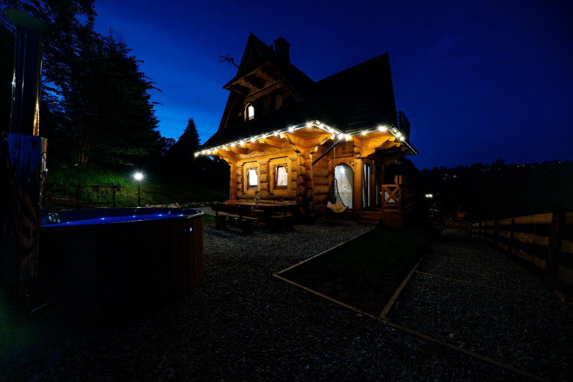 Goralska Chatka 3 Highland Cottage - Jacuzzi, Sauna, Split Ac, Private Parking, Mountains View Zakopane Ngoại thất bức ảnh