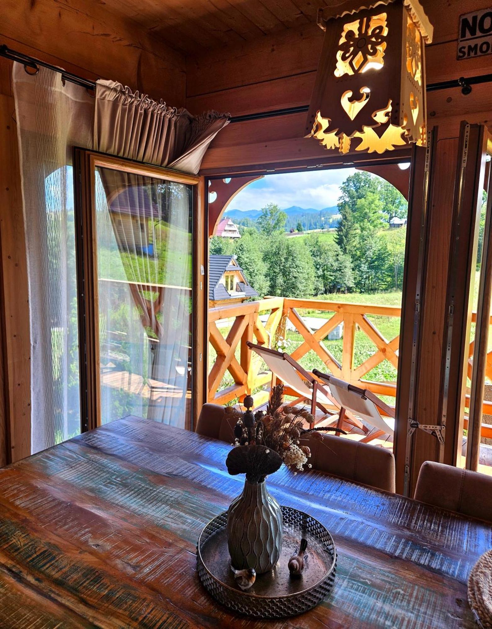 Goralska Chatka 3 Highland Cottage - Jacuzzi, Sauna, Split Ac, Private Parking, Mountains View Zakopane Ngoại thất bức ảnh