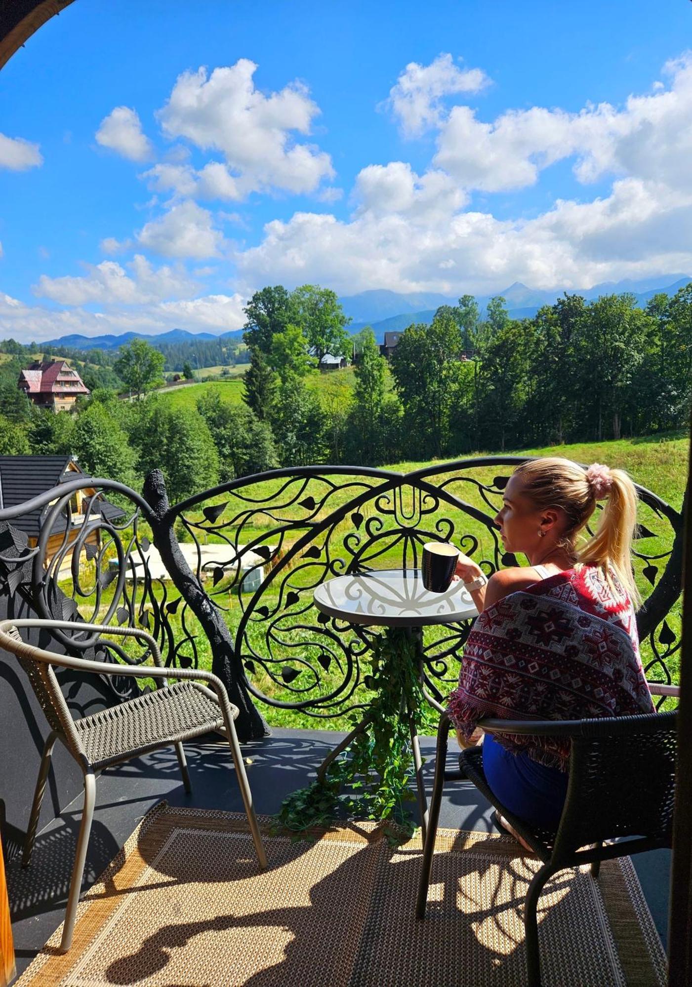Goralska Chatka 3 Highland Cottage - Jacuzzi, Sauna, Split Ac, Private Parking, Mountains View Zakopane Ngoại thất bức ảnh