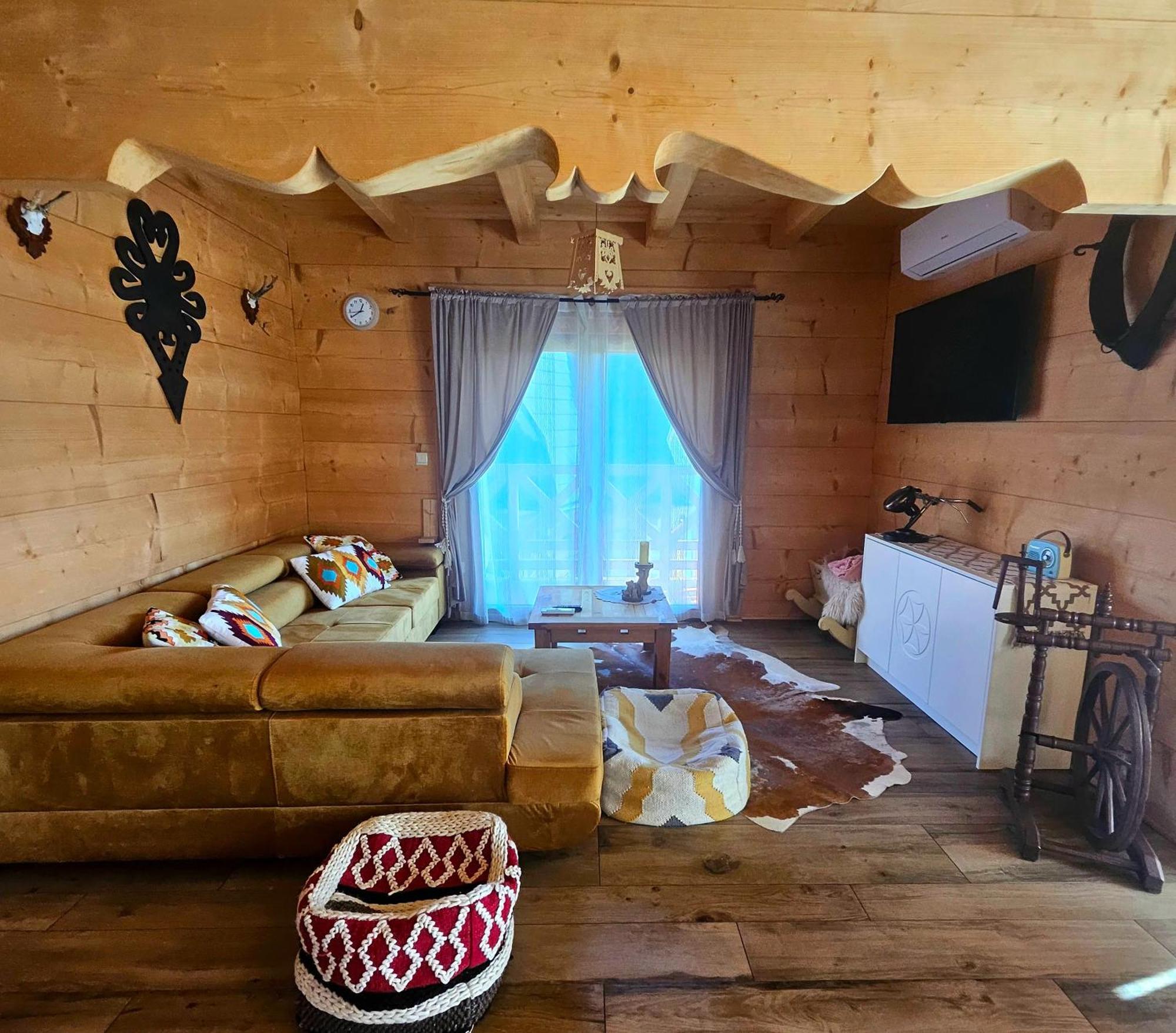 Goralska Chatka 3 Highland Cottage - Jacuzzi, Sauna, Split Ac, Private Parking, Mountains View Zakopane Ngoại thất bức ảnh